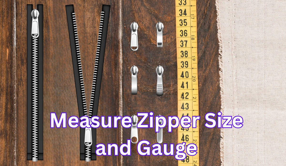 How to Measure Zipper Size and Gauge?