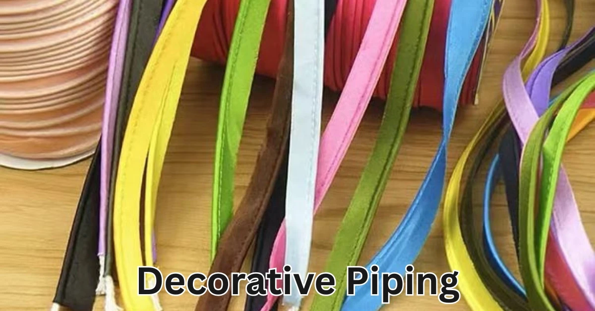 How to Sew Decorative Piping in Garments?