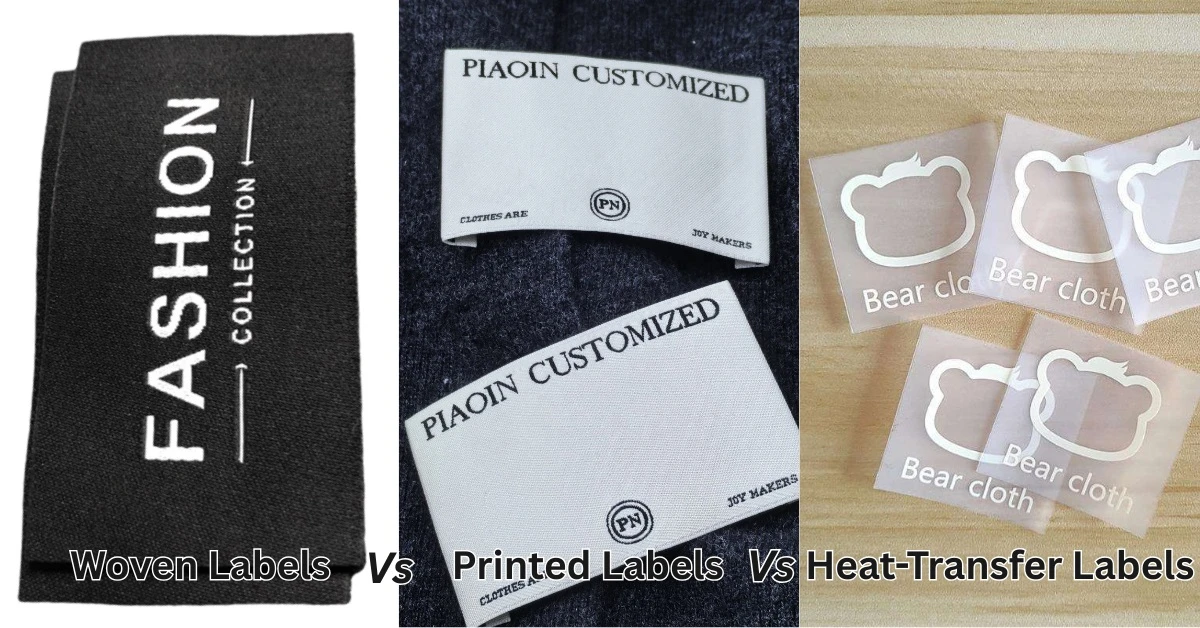 Difference Between Woven, Printed, and Heat-Transfer Labels