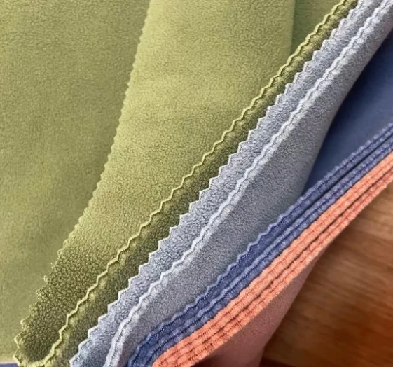 Micro Fleece Both Side Brushed One Side Anti-Piling