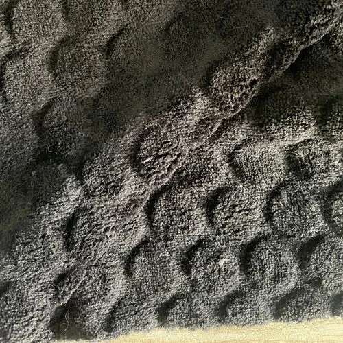 Coral Fleece Fabric with Embossed (Burn Out)
