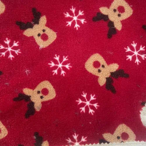 AOP Coral Fleece Fabric