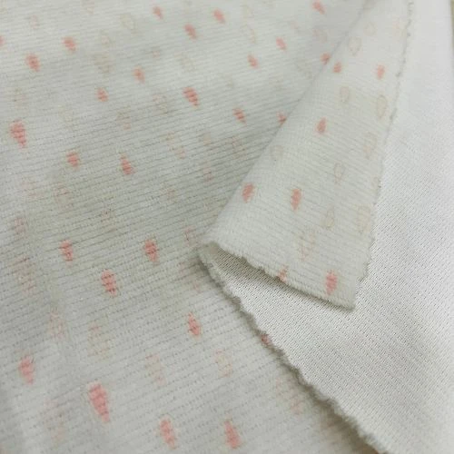 CVC Cord Velour AOP
