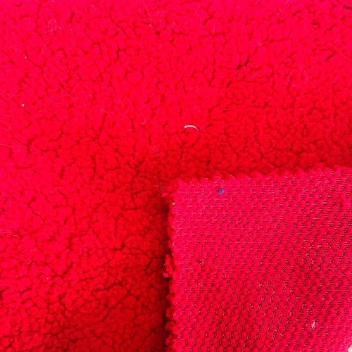 75% Polyester 25% Recycle Sherpa Fabric