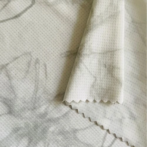 82% Nylon 18% Spandex Pin Hole Mesh Fabric