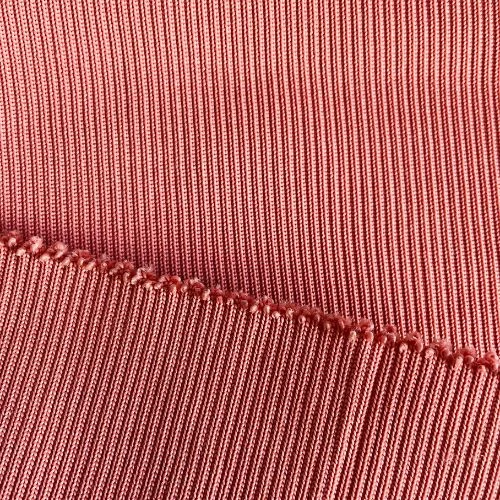 100% Polyester 2x2 Rib Fabric