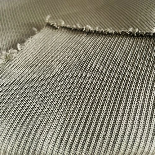 100% Poly 2x2 Rib Fabric