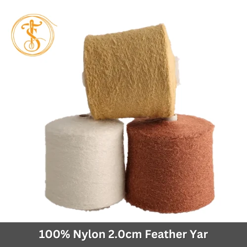 100% Nylon 2.0cm Feather Yarn