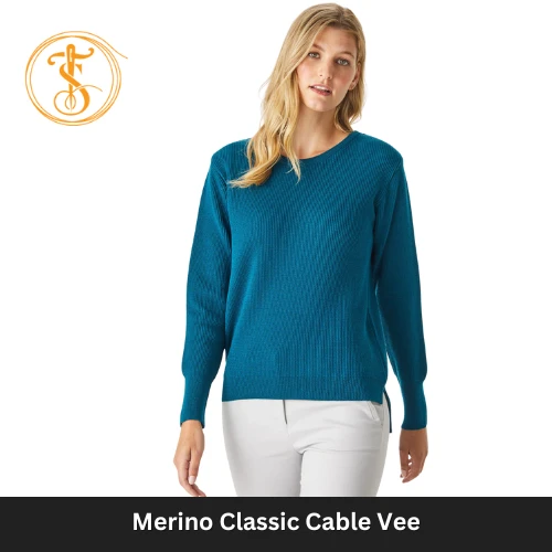Heavyweight Merino Ribbed Crew Sweater