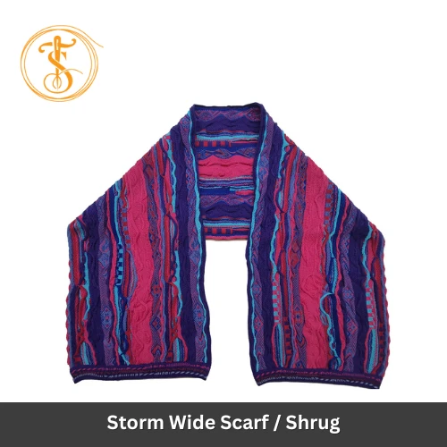 Wide Scarf Shrug