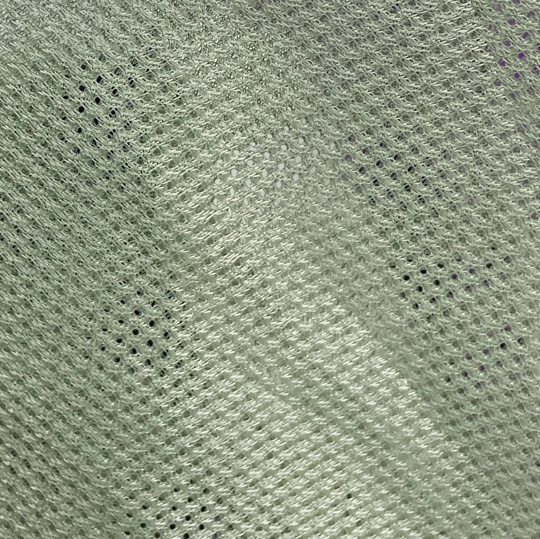 100% Polyester Open Hole Mesh Fabric green