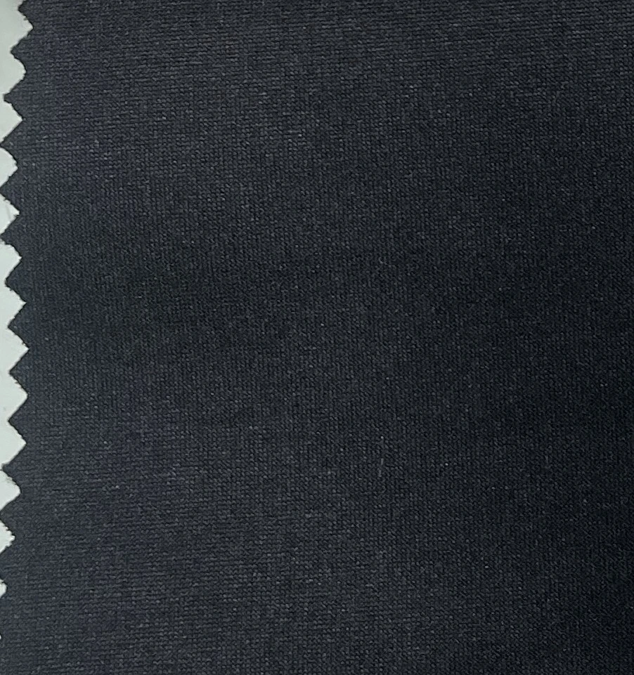 95% polyester 5% spandex Suede Scuba Black